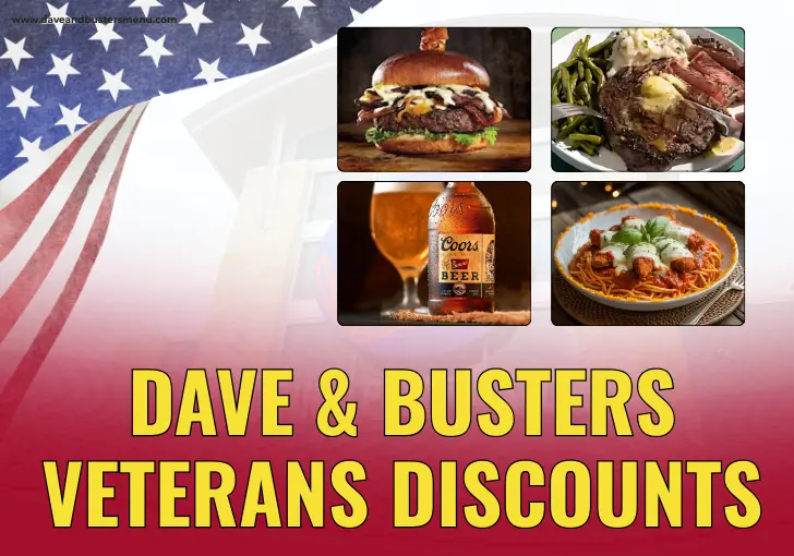 Dave & Busters Veterans Discounts