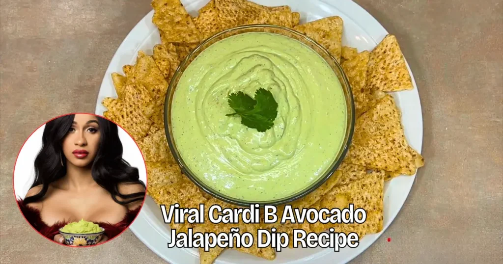 Viral Cardi B Avocado Jalapeño Dip Recipe